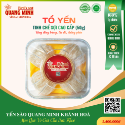 Tổ Yến Tinh Chế Sợi Cao Cấp hộp 50g