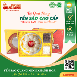 bộ quà tặng yến sào 100g