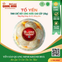 Tổ Yến Tinh Chế Rút Lông Nước Cao Cấp hộp 50g