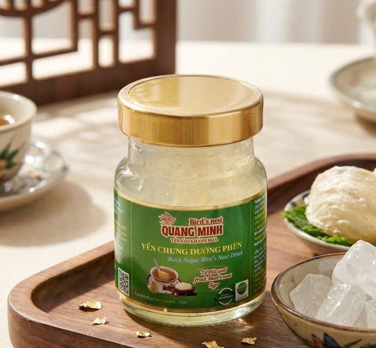 yến chưng đường phèn