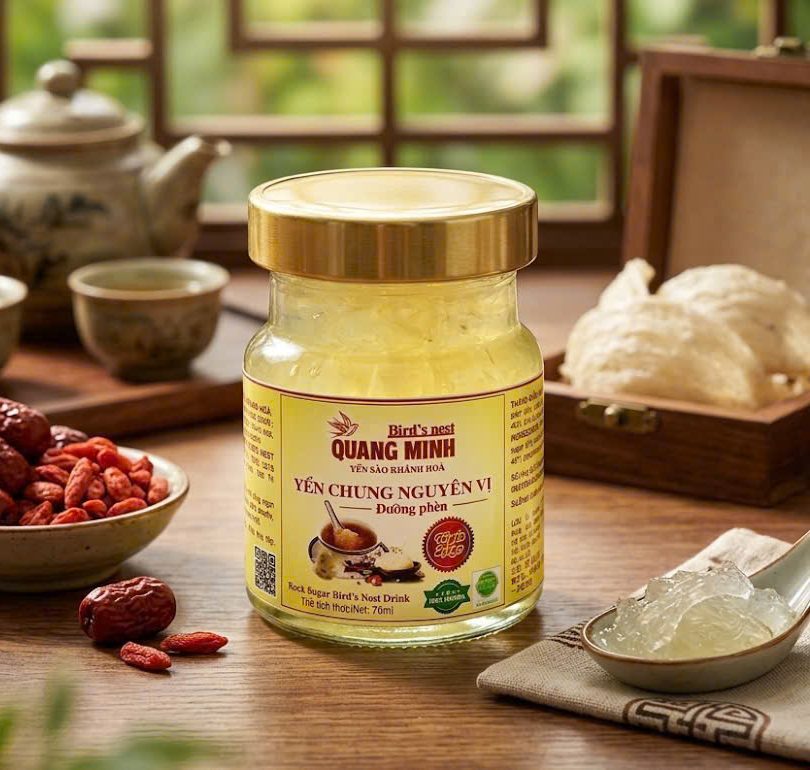 Tổ Yến Nguyên vị Đường phèn (2,1gr tổ yến nguyên chất)